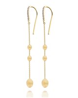 Orecchini Nanis Donna Soffio in Oro giallo Diamante 0.10 Ct OS23-583 - OS23-583